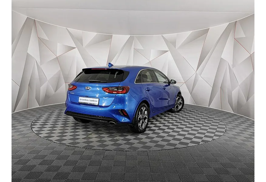 Kia Ceed 1.6 MPI AT (128 л.с.) Luxe Синий в АВИЛОН. Слайд №2