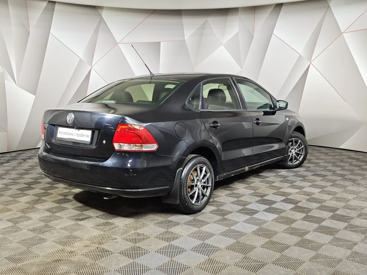 Volkswagen Polo 1.6 Tiptronic (105 л.с.) Черный в АВИЛОН. Слайд №2