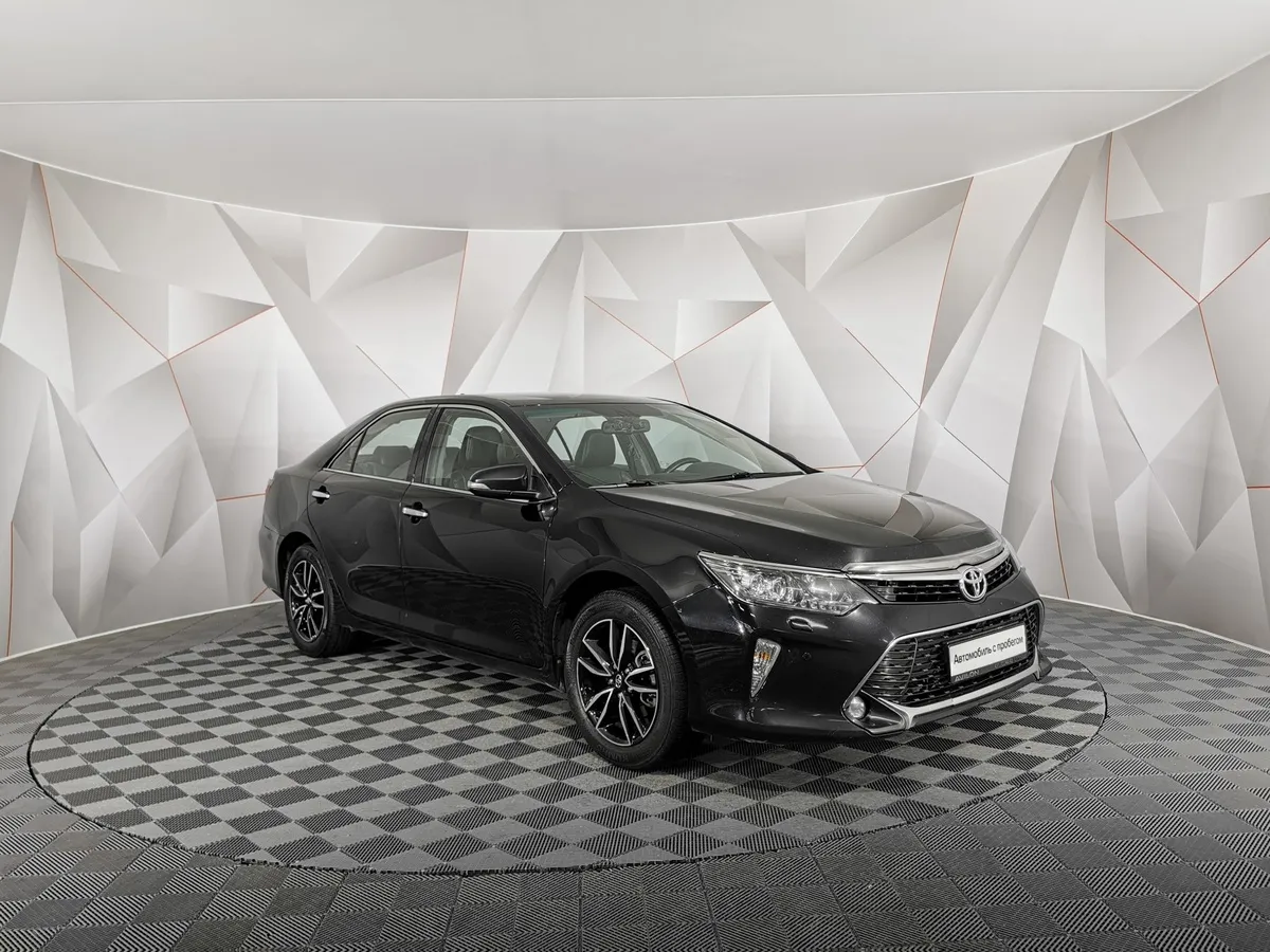 Toyota Camry 2.5 AT (181 л.с.) Стандарт Черный в АВИЛОН. Слайд №3