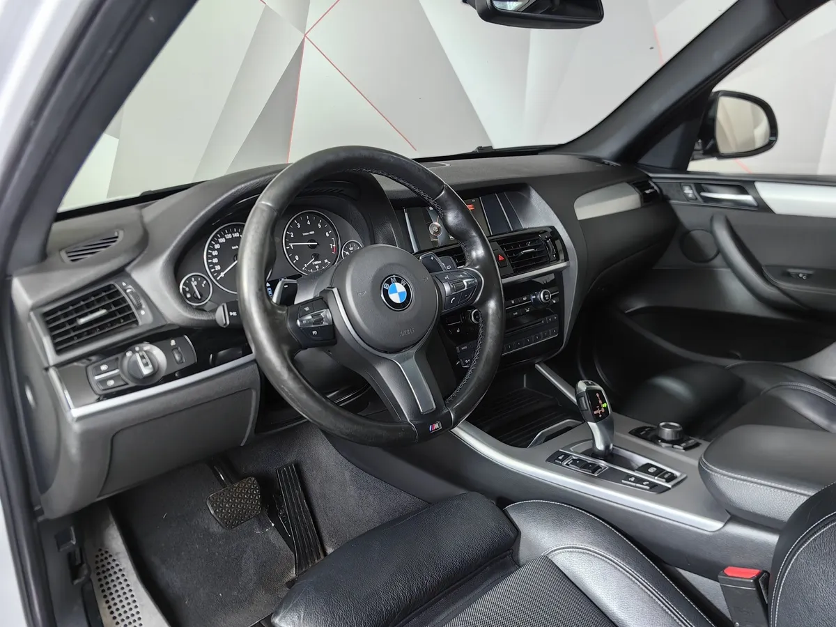 BMW X3 xDrive20i AT (184 л.с.) Белый в АВИЛОН. Слайд №12