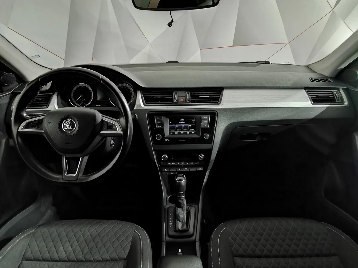 Skoda Rapid 1.4 TSI DSG (125 л.с.) Active Черный в АВИЛОН. Слайд №14
