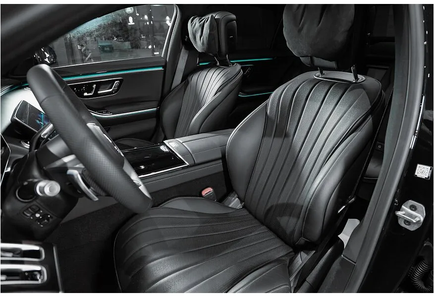 Mercedes-Benz S-Класс S 450 d 9G-TRONIC 4MATIC (330 л.с.) Черный в АВИЛОН. Слайд №9