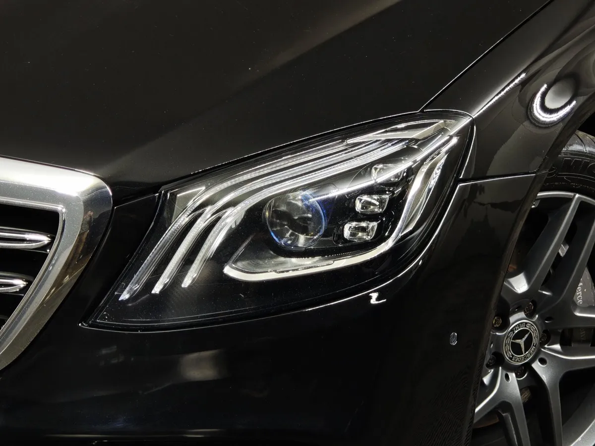 Mercedes-Benz S-Класс S 350 d 9G-Tronic 4Matic длинная база (249 л.с.) Черный в АВИЛОН. Слайд №10