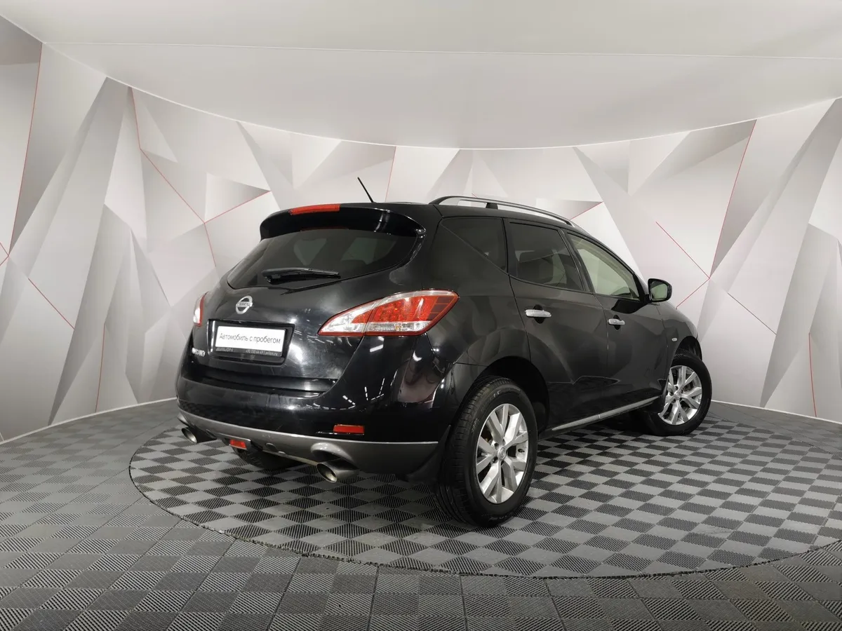 Nissan Murano 3.5 Xtronic AWD (249 л.с.) Черный в АВИЛОН. Слайд №2