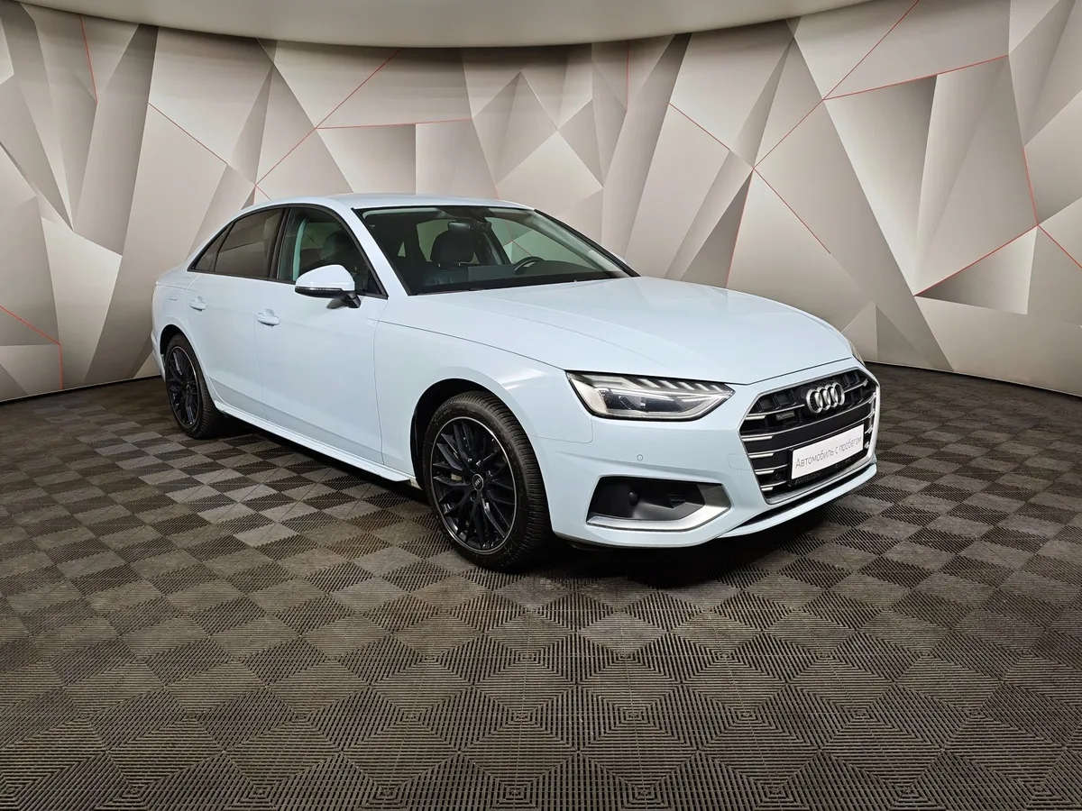 Audi A4 2.0 TFSI S tronic quattro (249 л.с.) Design Синий в АВИЛОН. Слайд №3