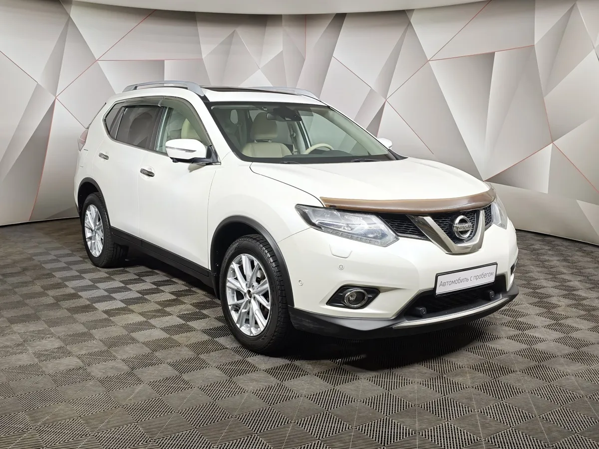 Nissan X-Trail 2.5 CVT AWD (171 л.с.) Белый в АВИЛОН. Слайд №3