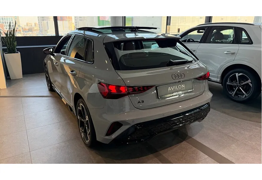 Audi A3 1.5 TFSI AMT (160 л.с.) Серый в АВИЛОН. Слайд №5