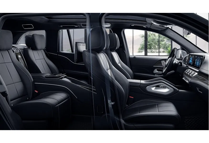 Mercedes-Benz GLS 600 9G-Tronic 4Matic (558 л.с.) Черный в АВИЛОН. Слайд №9