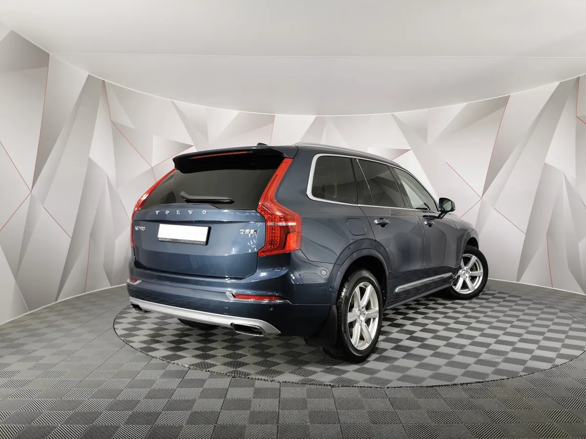 Volvo XC90 2.0 D5 Drive-E AT AWD (7 мест) (235 л.с.) Inscription Голубой в АВИЛОН. Слайд №2