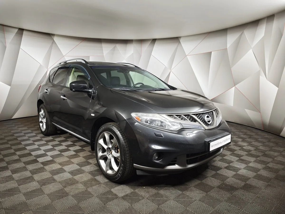 Nissan Murano 3.5 Xtronic AWD (249 л.с.) Черный в АВИЛОН. Слайд №3