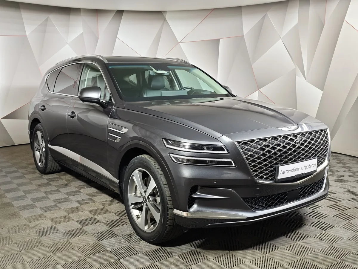 Genesis GV80 2.5 T-GDI 8AT 4WD 7 мест (249 л.с.) Premium + Comfort Серый в АВИЛОН. Слайд №3