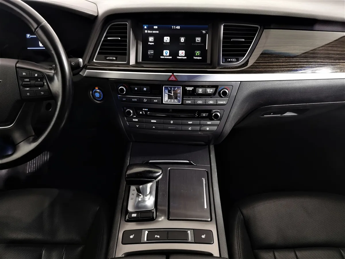 Genesis G80 2.0 AT AWD (197 л.с.) Business Черный в АВИЛОН. Слайд №13