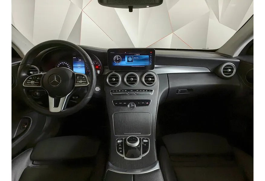 Mercedes-Benz C-Класс C 200 9G-TRONIC 4MATIC (190 л.с.) Premium Серый в АВИЛОН. Слайд №14