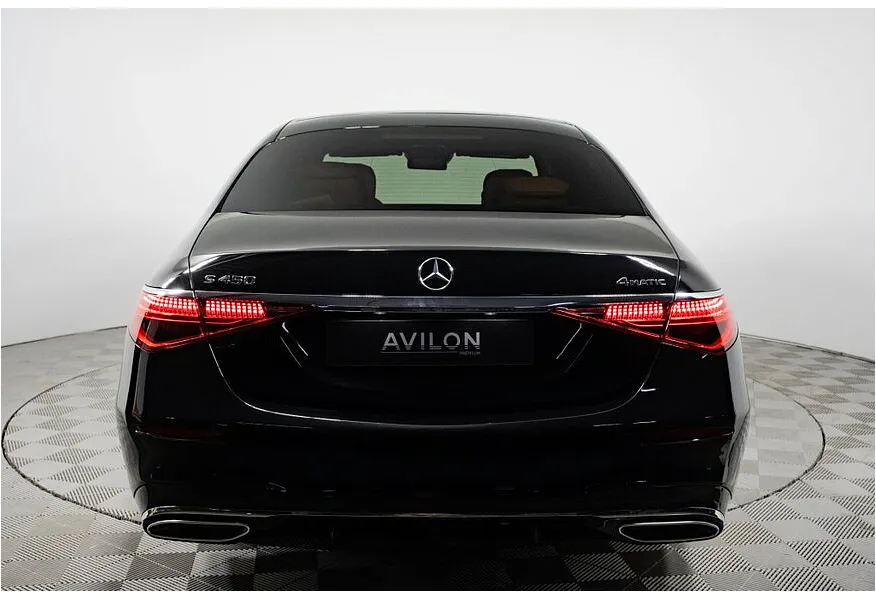 Mercedes-Benz S-Класс S 450 9G-Tronic 4Matic (367 л.с.) Черный в АВИЛОН. Слайд №4