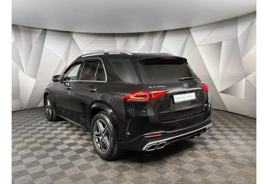 Mercedes-Benz GLE 400 d 4MATIC 9G-TRONIC (330 л.с.) Luxury Черный в АВИЛОН. Слайд №4
