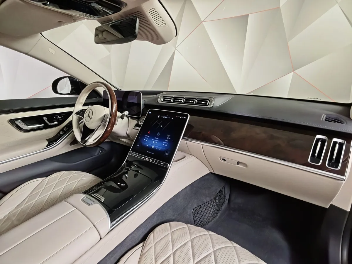Mercedes-Benz S-Класс S 450 9G-Tronic 4Matic (367 л.с.) Зеленый в АВИЛОН. Слайд №13