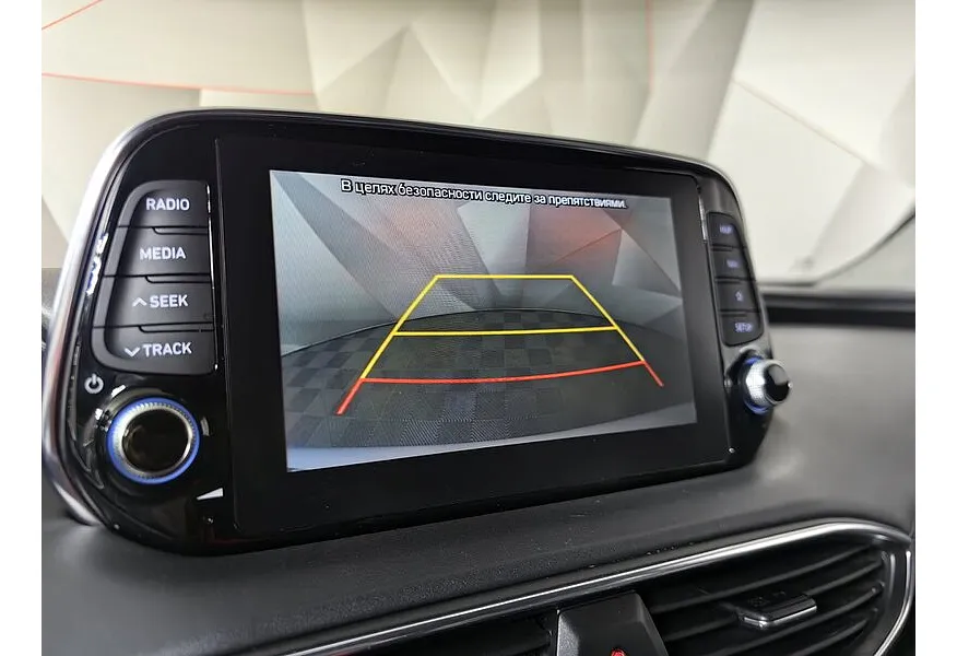 Hyundai Santa Fe 2.4 (188 л.с.) - 6AT Premier Серый в АВИЛОН. Слайд №21