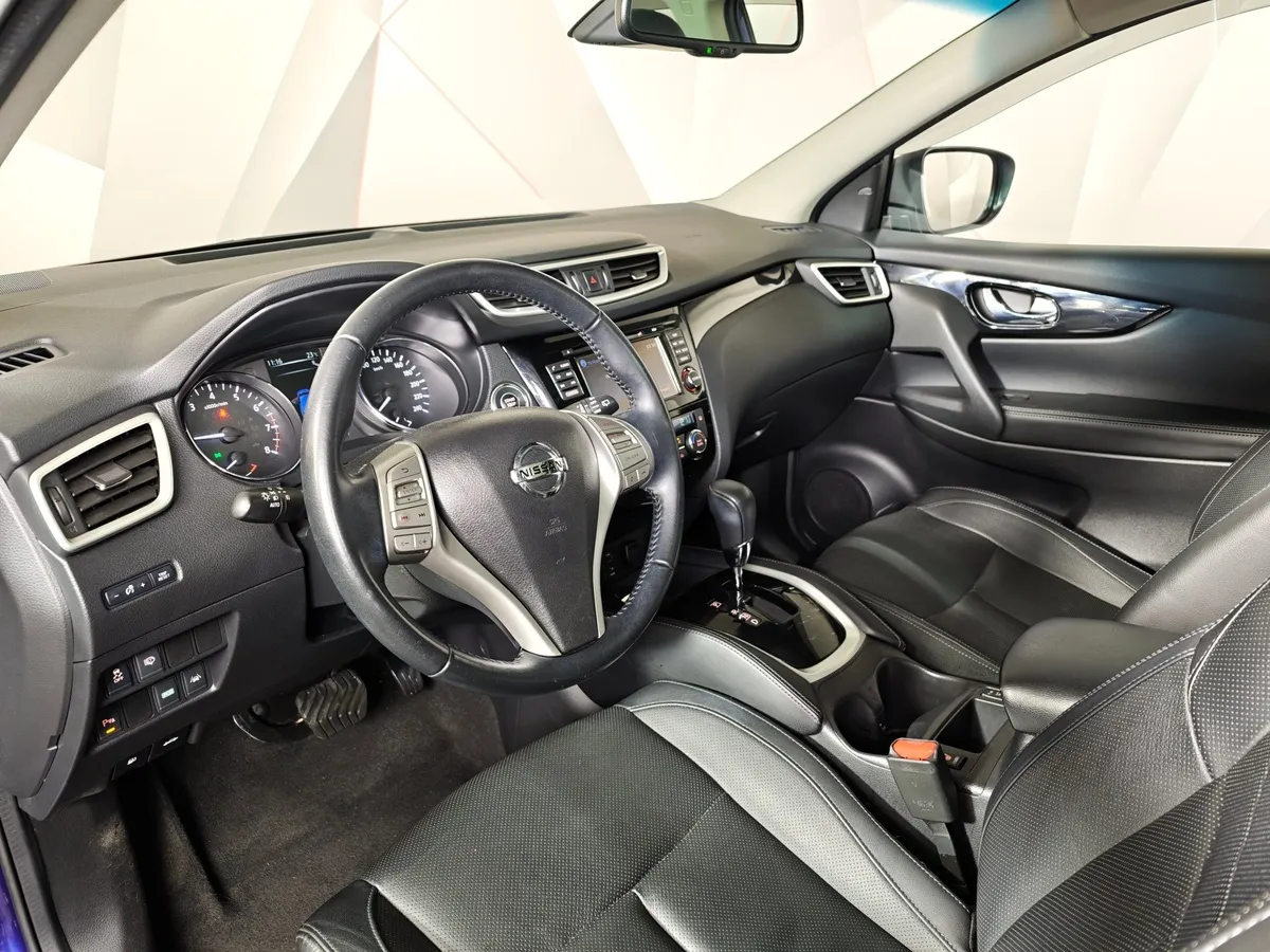 Nissan Qashqai 2.0 CVT (144 л.с.) Синий в АВИЛОН. Слайд №18