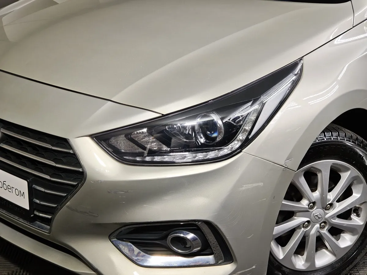 Hyundai Solaris 1.6 AT (123 л.с.) Elegance Бежевый в АВИЛОН. Слайд №10
