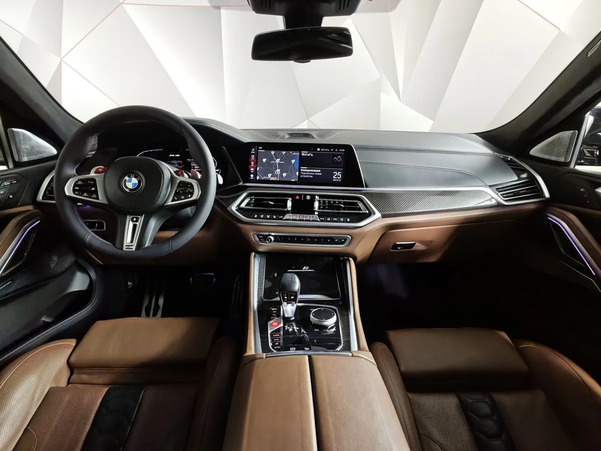 BMW X6 M 4.4 xDrive (625 л.с.) Competition M Special Черный в АВИЛОН. Слайд №11