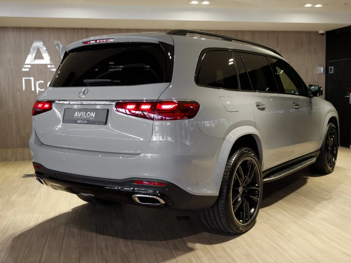 Mercedes-Benz GLS 450 d 9G-TRONIC 4Matic (367 л.с.) Серый в АВИЛОН. Слайд №4