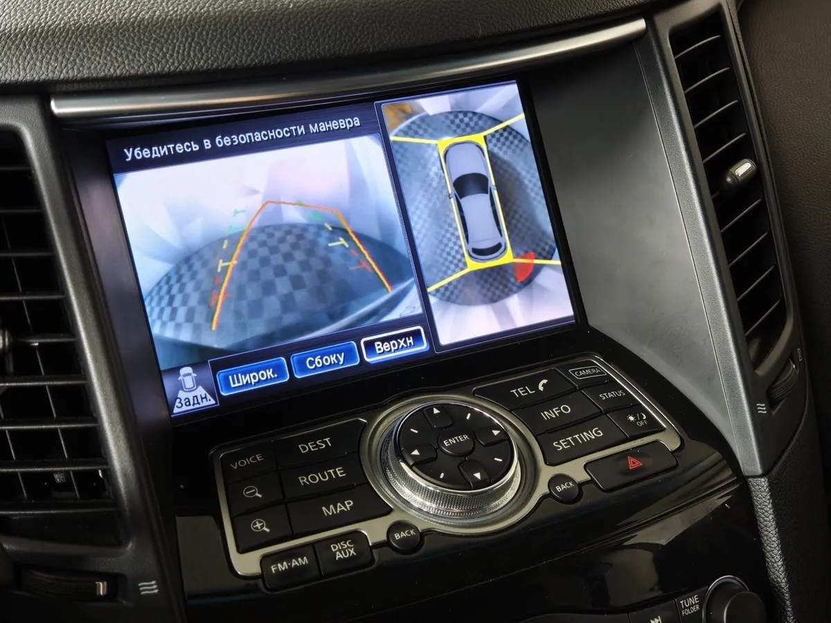 Infiniti FX-Series FX30 D AT AWD (238 л.с.) Черный в АВИЛОН. Слайд №22