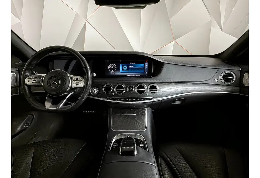Mercedes-Benz S-Класс S 350 d 9G-Tronic 4Matic длинная база (249 л.с.) Черный в АВИЛОН. Слайд №14