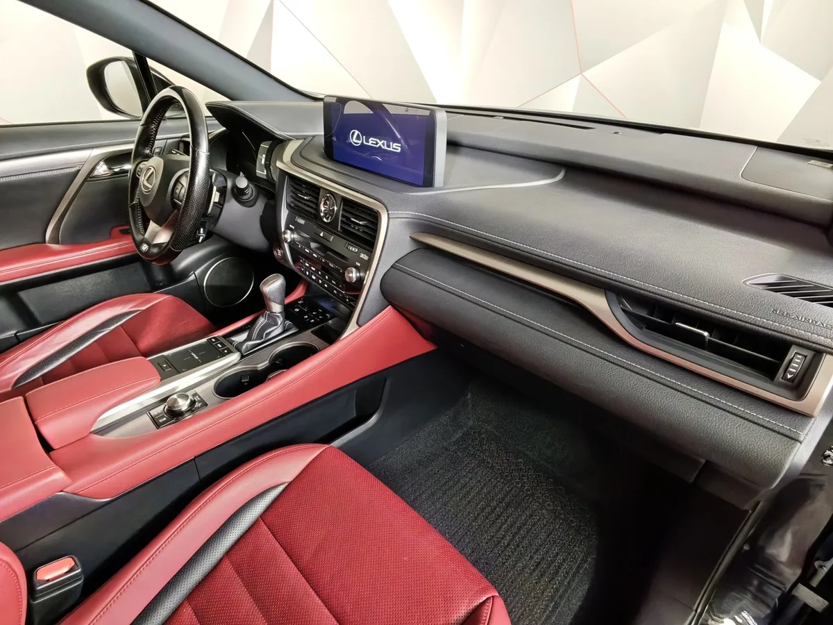 Lexus RX 350 AT AWD (300 л.с.) Luxury Черный в АВИЛОН. Слайд №13