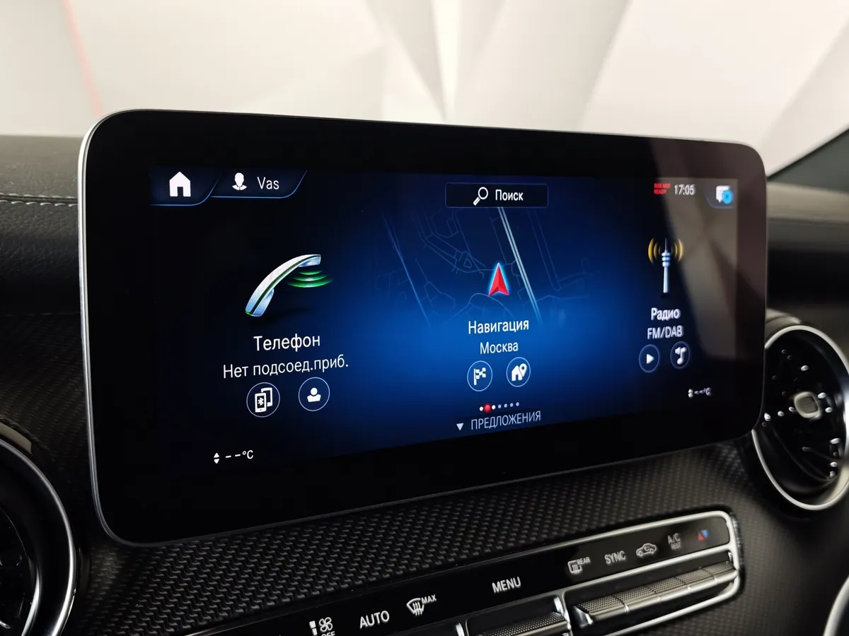 Mercedes-Benz V-Класс V 300 L2 4Matic 9G-Tronic (239 л.с.) Серый в АВИЛОН. Слайд №22