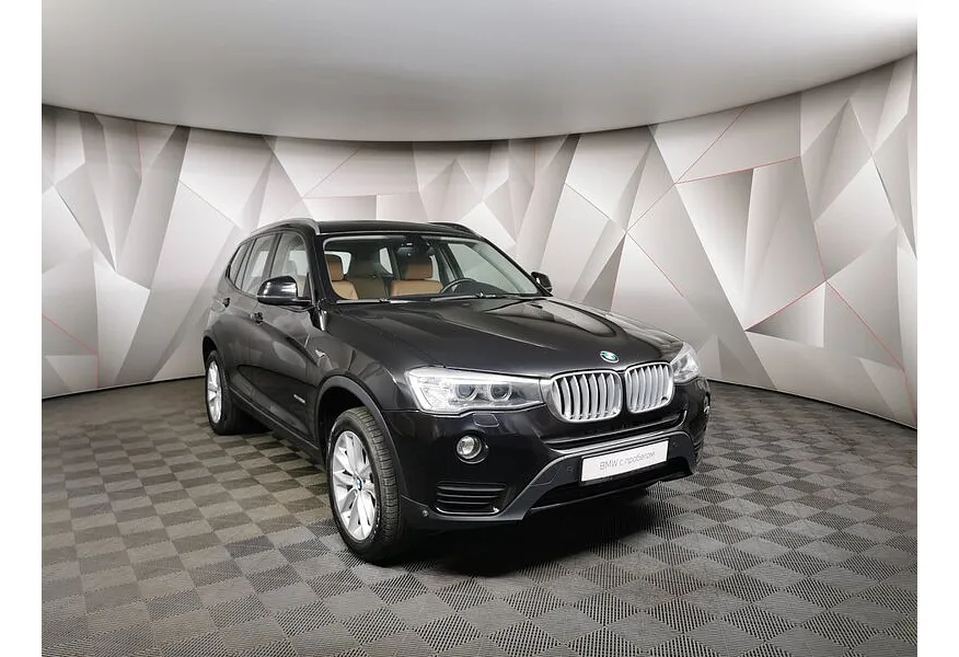 BMW X3 xDrive28i AT (245 л.с.) Черный в АВИЛОН. Слайд №3