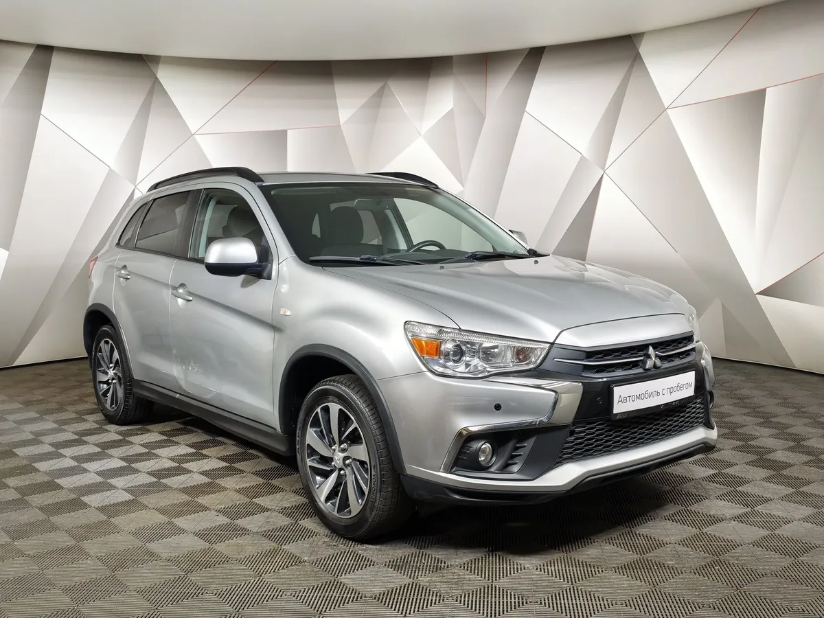 Mitsubishi ASX 2.0 CVT 4WD (150 л.с.) Серебристый в АВИЛОН. Слайд №3