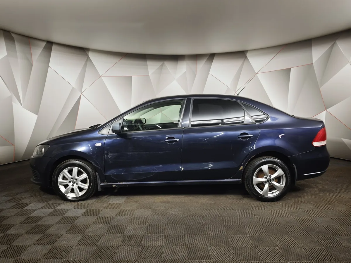 Volkswagen Polo 1.6 Tiptronic (105 л.с.) Comfortline Синий в АВИЛОН. Слайд №5