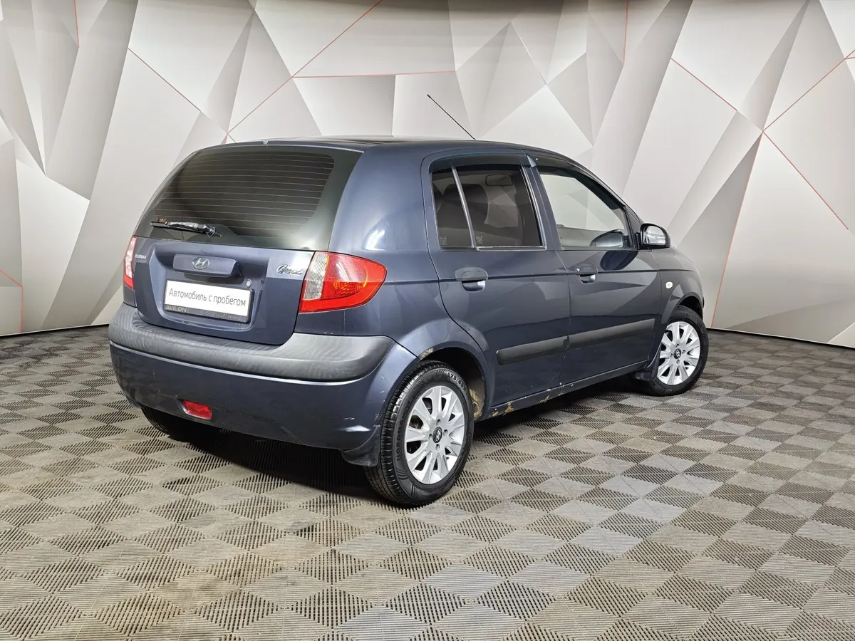 Hyundai Getz 1.4 AT (97 л.с.) Серый в АВИЛОН. Слайд №2
