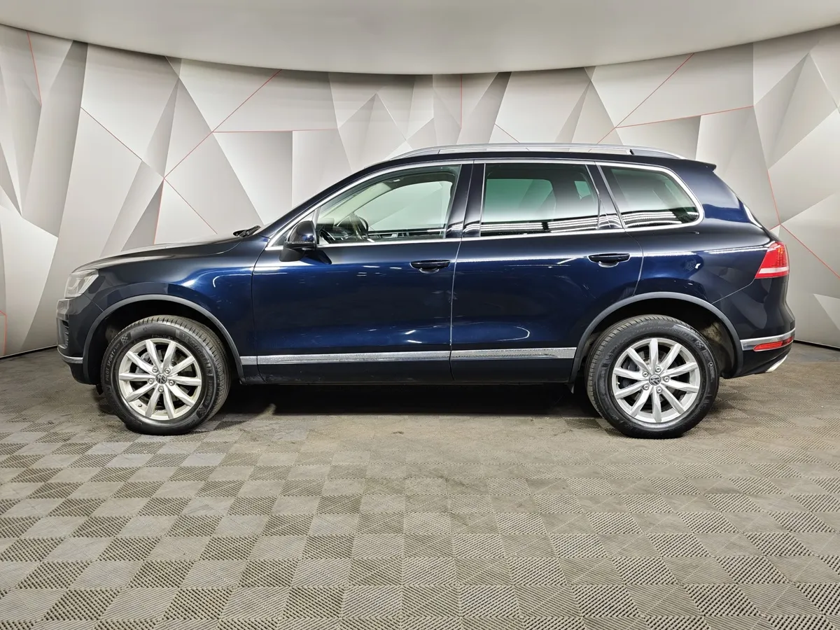 Volkswagen Touareg 3.6 FSI Tiptronic 4Motion (249 л.с.) V6 FSI Синий в АВИЛОН. Слайд №5