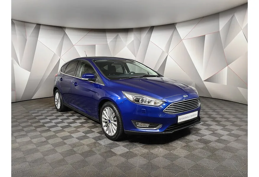Ford Focus 1.6 Ti-VCT PowerShift (125 л.с.) Titanium Синий в АВИЛОН. Слайд №3