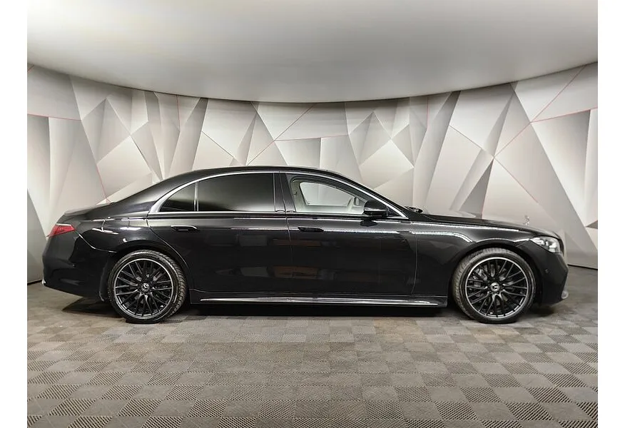 Mercedes-Benz S-Класс S 450 9G-Tronic 4Matic (367 л.с.) Premium Черный в АВИЛОН. Слайд №6