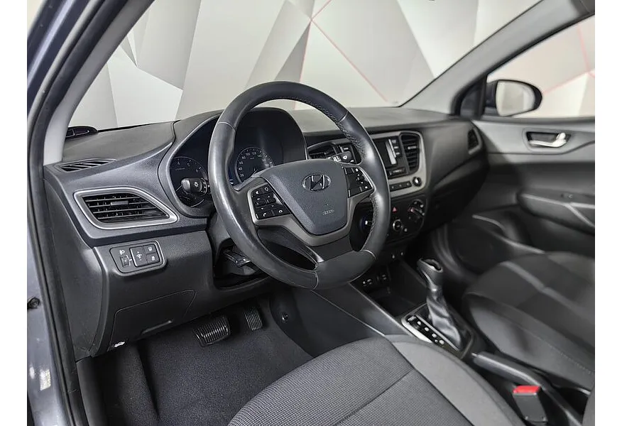 Hyundai Solaris 1.6 AT (123 л.с.) Comfort Серый в АВИЛОН. Слайд №19