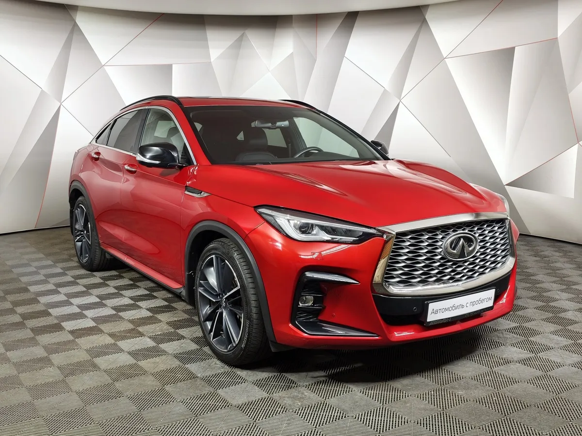 Infiniti QX55 2.0 CVT AWD (249 л.с.) Красный в АВИЛОН. Слайд №3