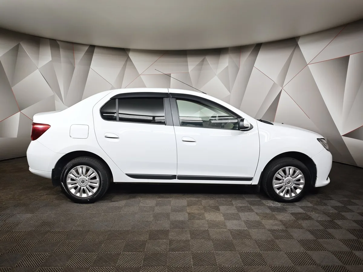 Renault Logan 1.6 MT (102 л.с.) Белый в АВИЛОН. Слайд №6