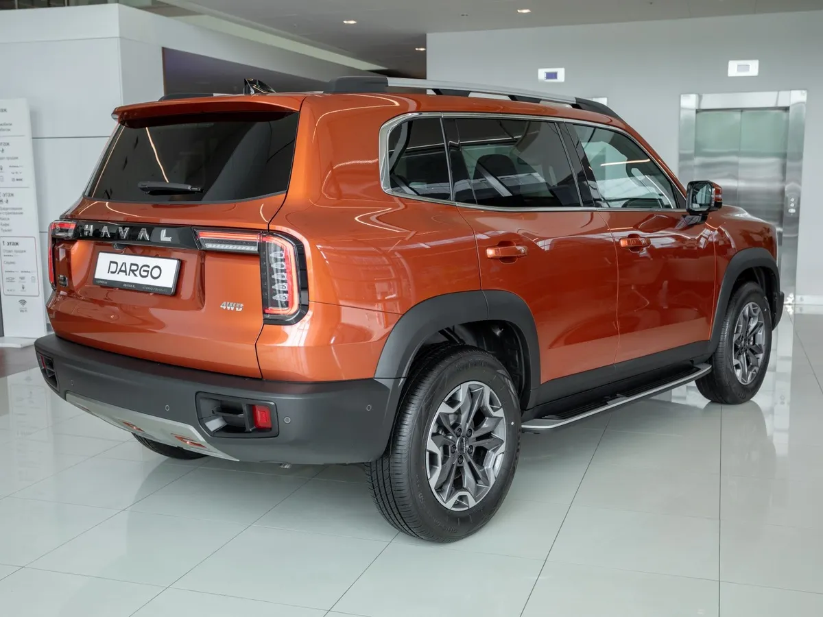 Haval Dargo 2.0T DCT 4WD (200 л.с.) Техно + Оранжевый в АВИЛОН. Слайд №6