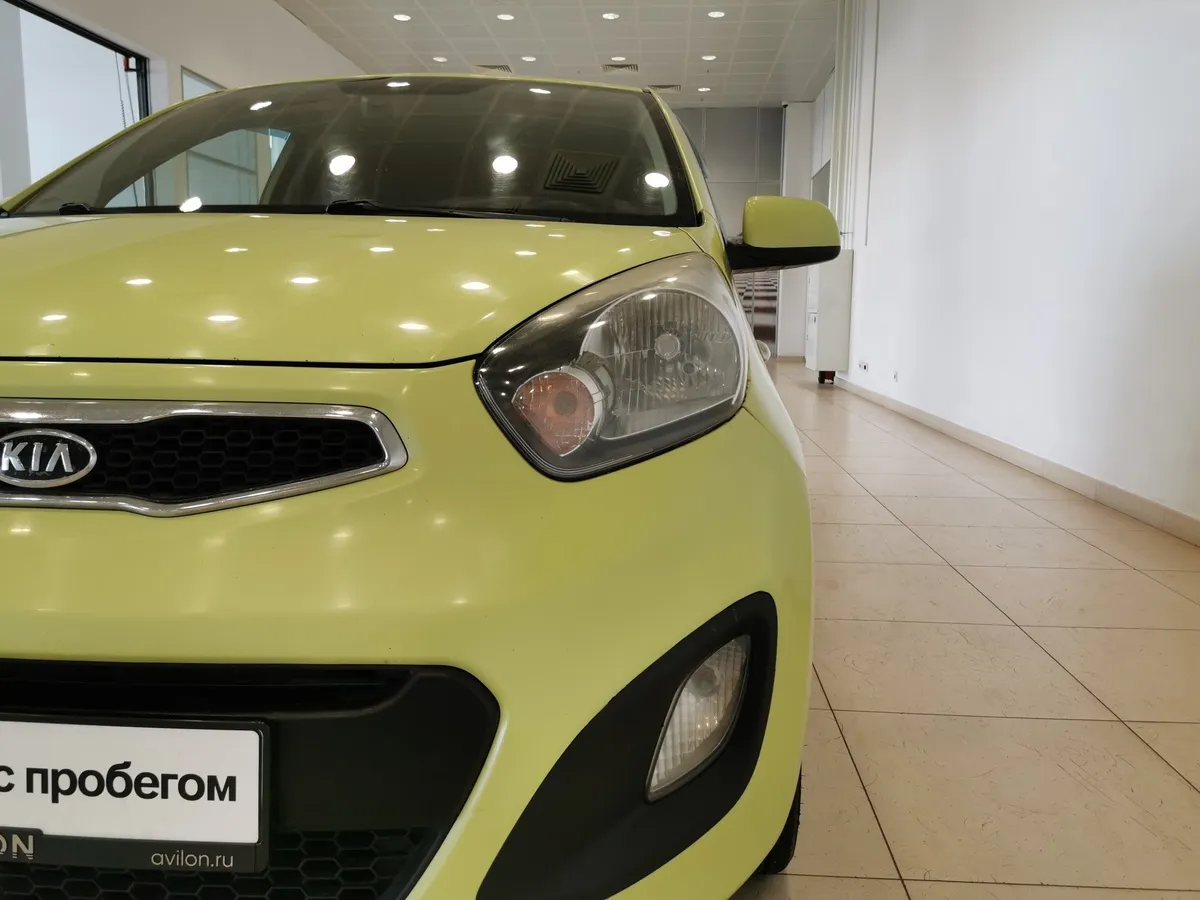Kia Picanto 1.3 AT (85 л.с.) Зеленый в АВИЛОН. Слайд №10