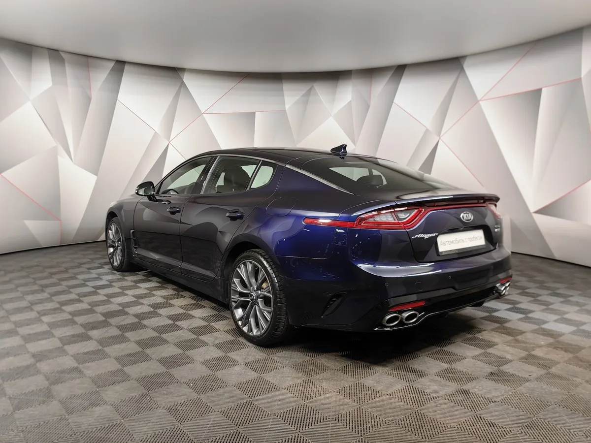 Kia Stinger 2.0 AT (247 л.с.) Comfort Синий в АВИЛОН. Слайд №4