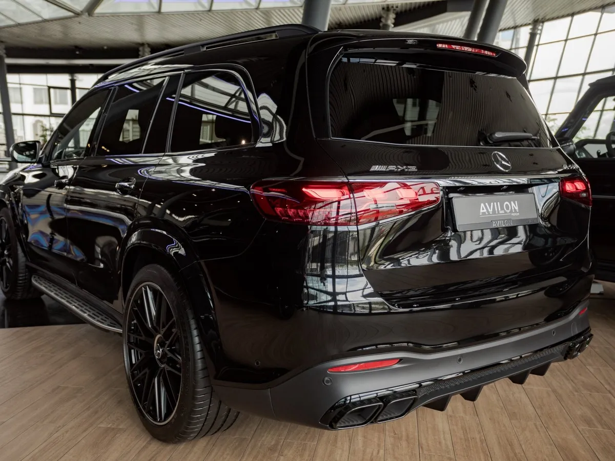 Mercedes-Benz GLS 63 4MATIC PLUS 9G-TRONIC (612 л.с.) Черный в АВИЛОН. Слайд №5