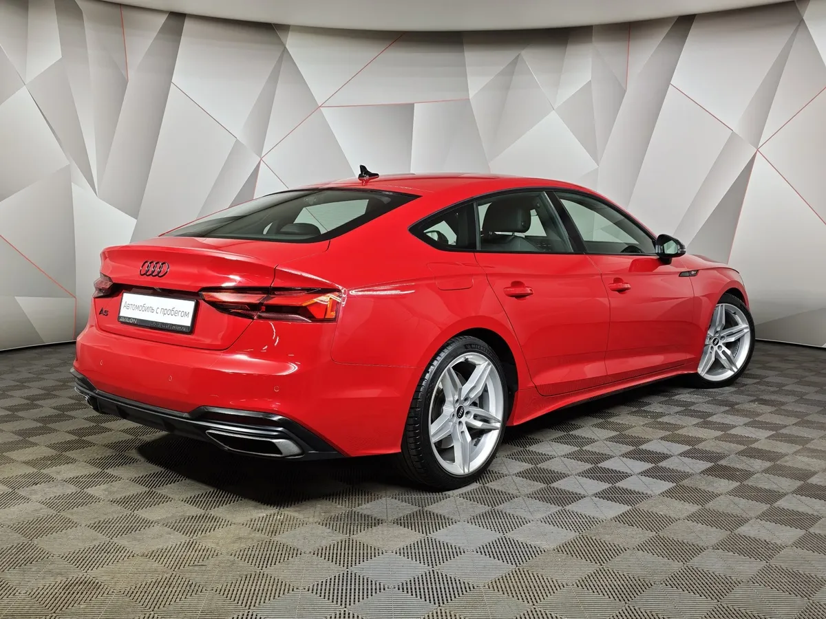 Audi A5 2.0 TFSI S tronic quattro (249 л.с.) Sport Красный в АВИЛОН. Слайд №2