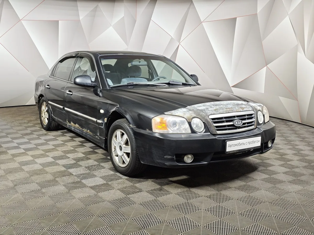 Kia Magentis 2.5 AT (166 л.с.) Черный в АВИЛОН. Слайд №3