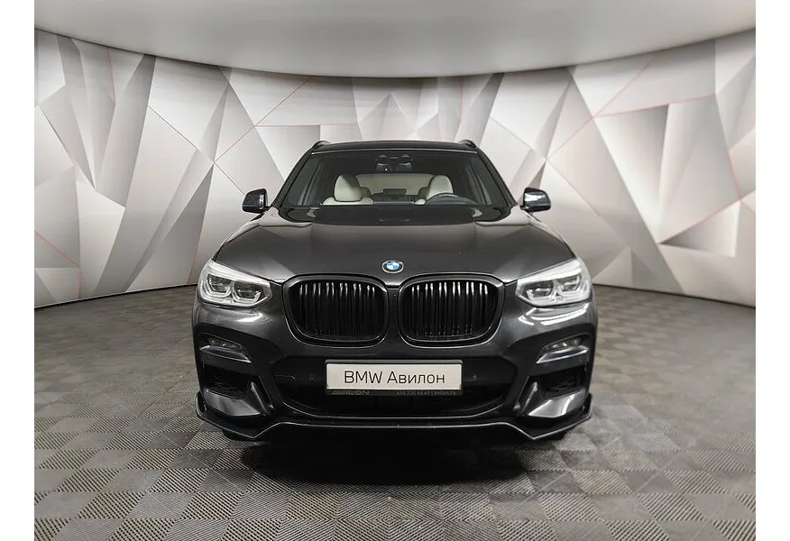 BMW X3 xDrive30d AT (249 л.с.) M Sport Черный в АВИЛОН. Слайд №3