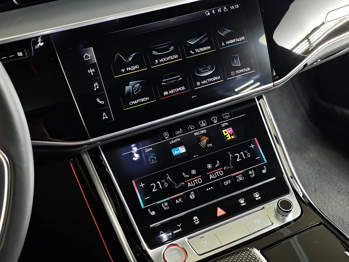Audi S8 4.0 TFSI Quattro Tiptronic (571 л.с.) Черный в АВИЛОН. Слайд №24