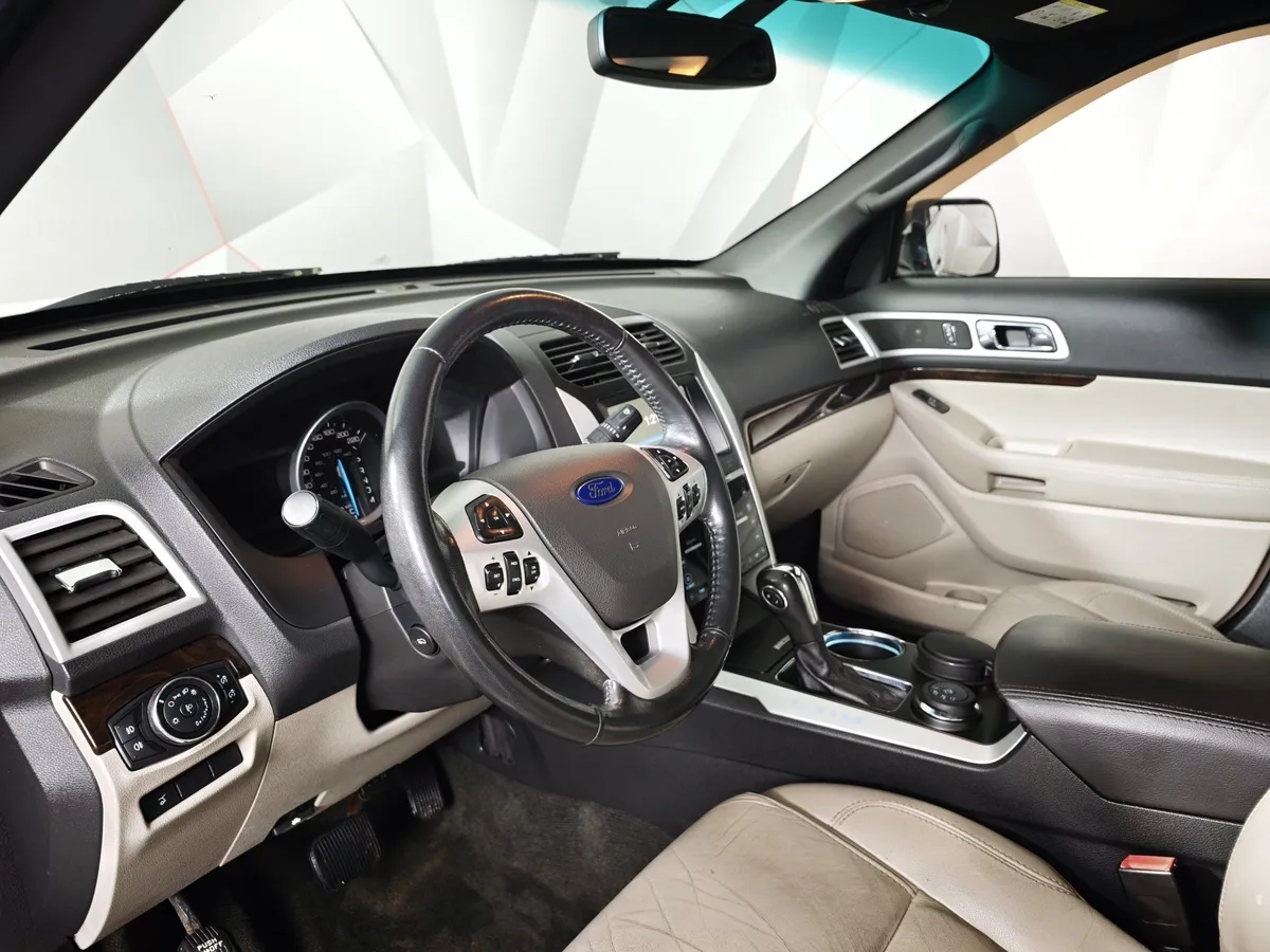 Ford Explorer 3.5 SelectShift 4WD (294 л.с.) Белый в АВИЛОН. Слайд №16