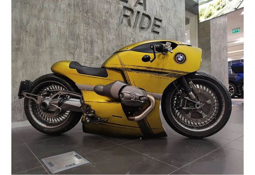 BMW Motorrad R nineT Zillers R nineT 801 (110) 1170 Желтый в АВИЛОН. Слайд №2