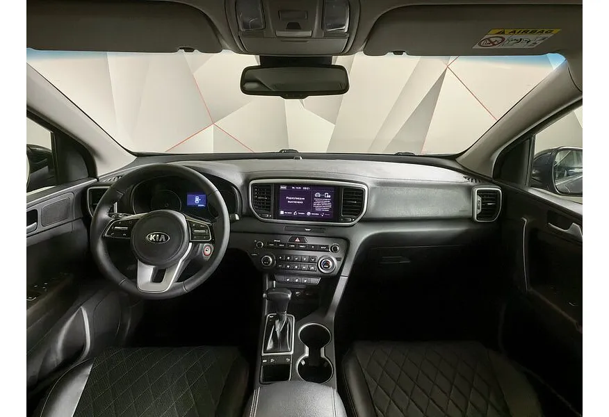 Kia Sportage 2.0 MPI AT 4WD (150 л.с.) Comfort Черный в АВИЛОН. Слайд №12